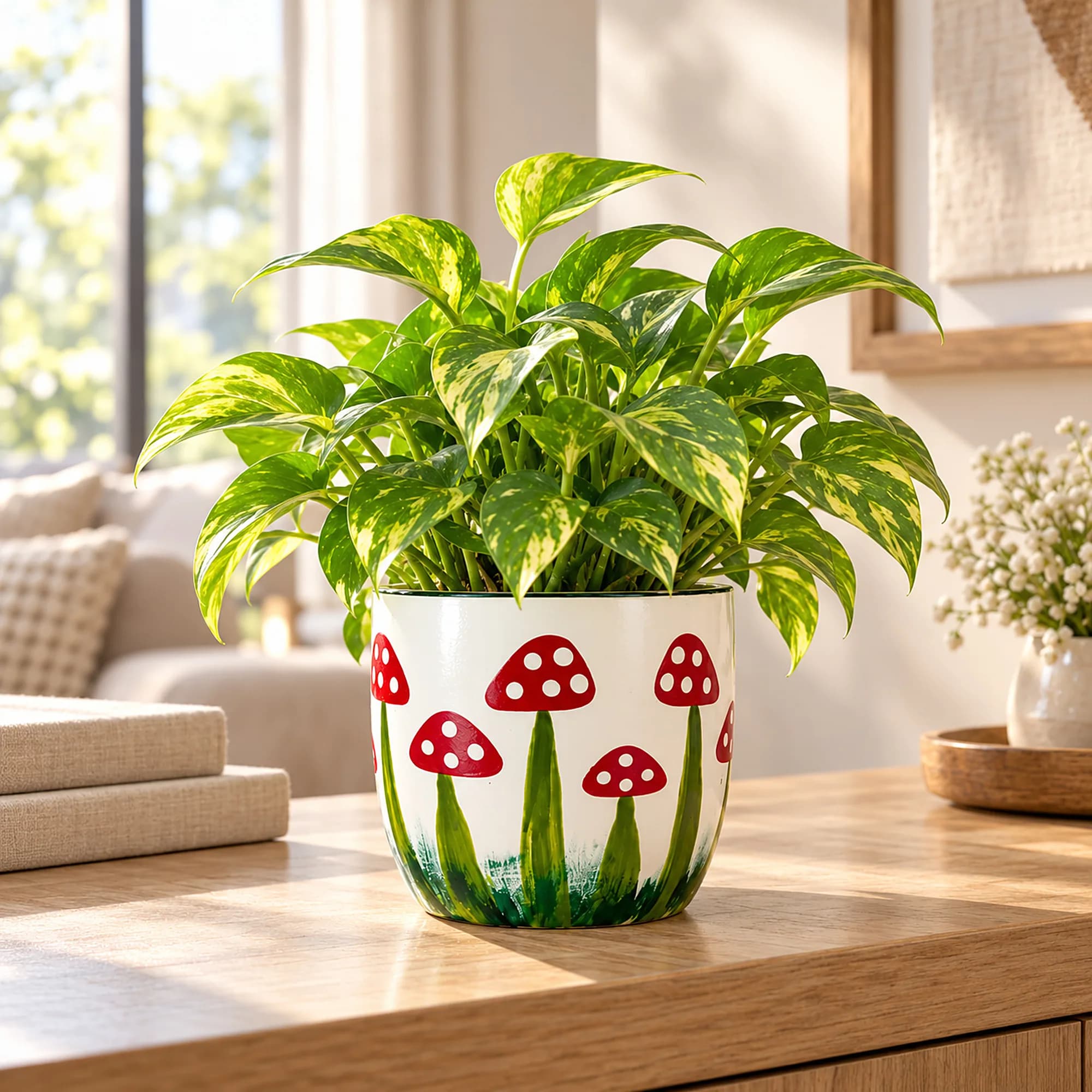 Avani 6d mushroom red