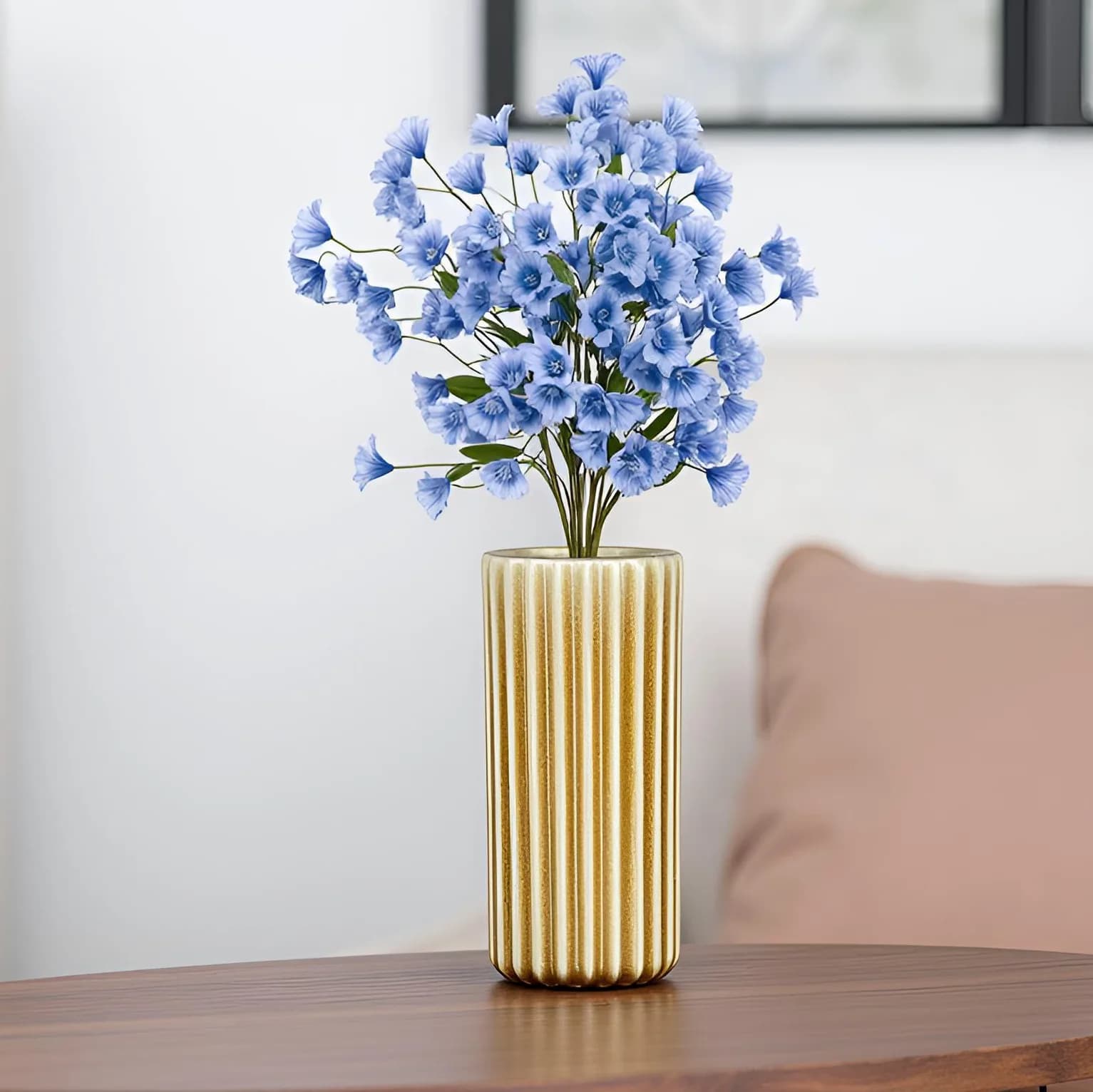 Ayla small vase brown HT1
