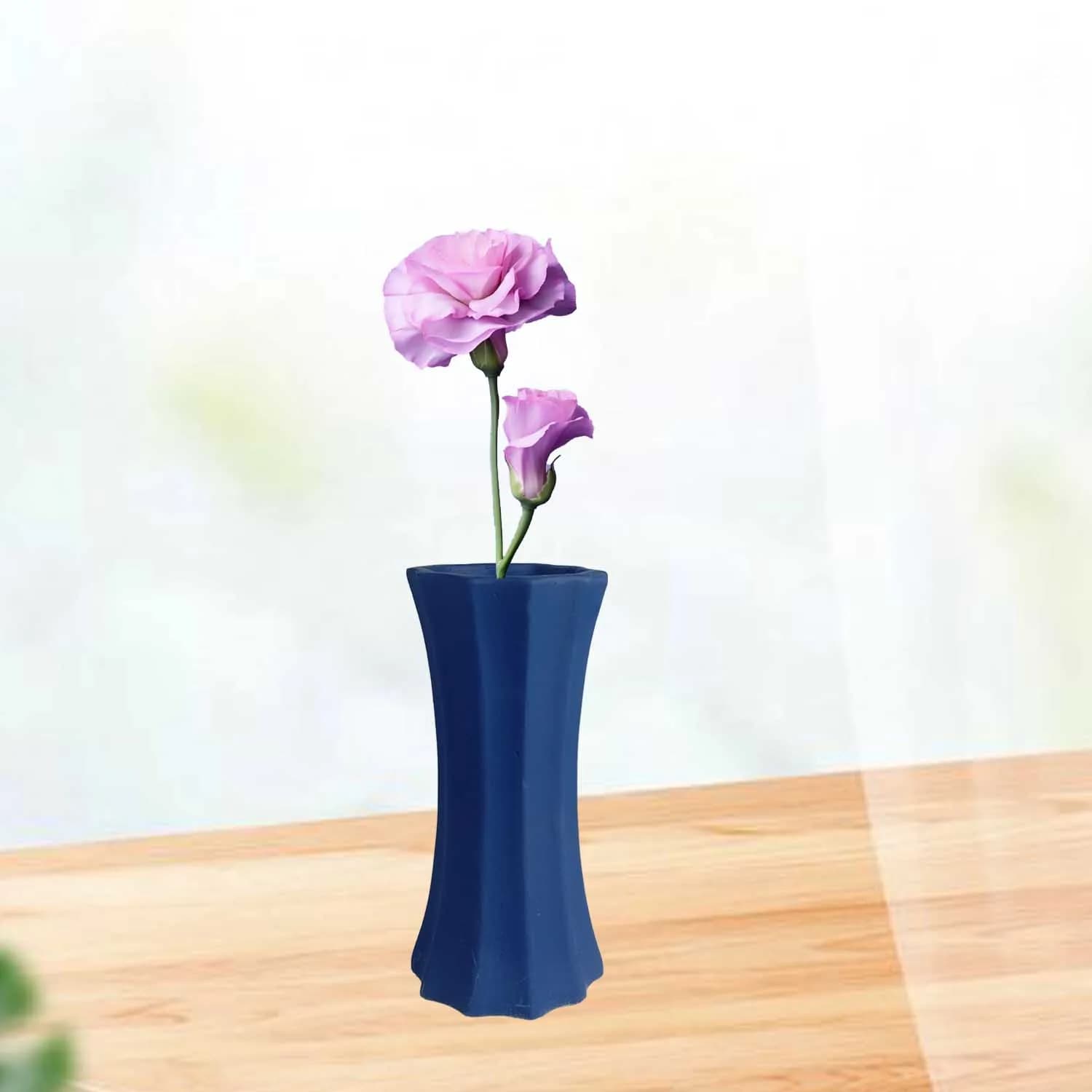 Vanya small vase blue