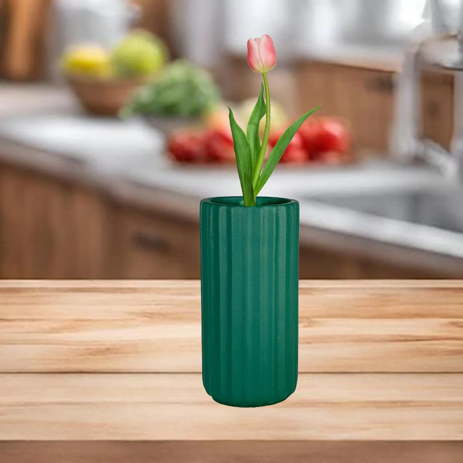 Ayla big vase deep jungle