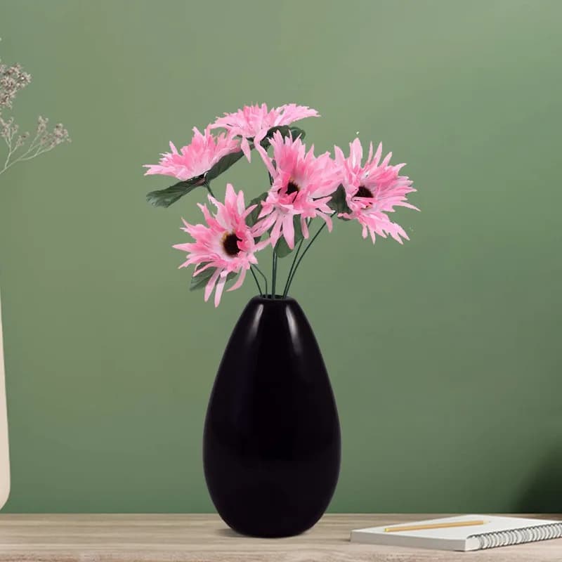 Vase small black